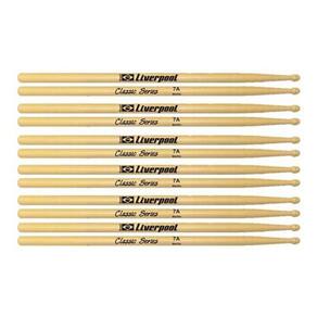 Kit Com 6 Pares De Baquetas Classic Series 7A Liverpool