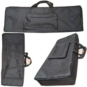 Capa Bag Para Teclado Roland Go Piano Master Luxo Preto