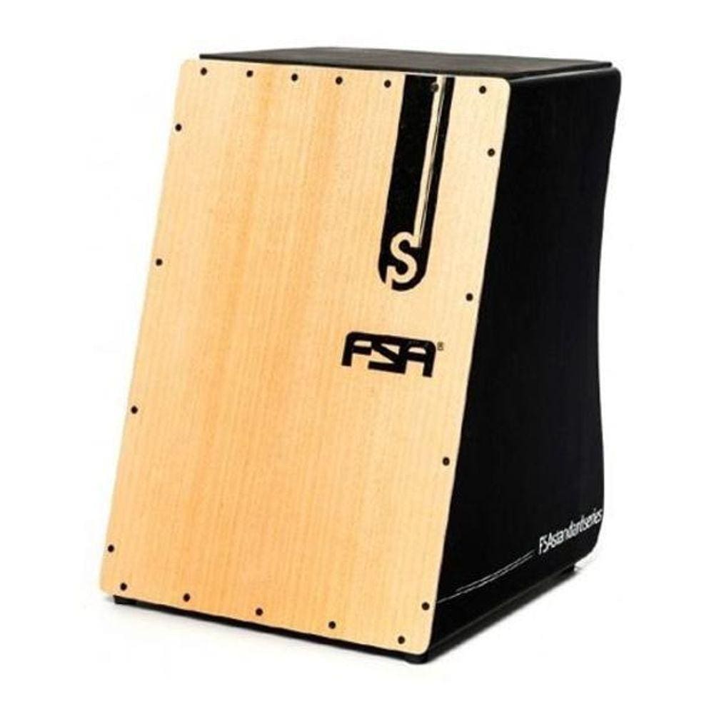 Kit Cajon Fsa Elétrico Completo Fca2501 Com Capa Canela Unha