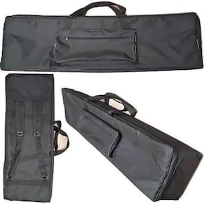 Capa Master Luxo Para Teclado Akai Advance 61 Nylon Preto