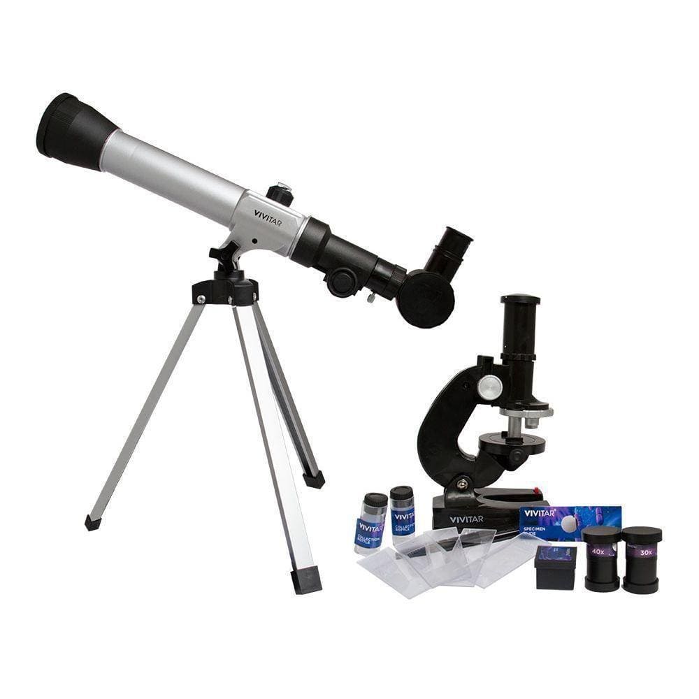 Kit Telescópio E Microscópio Mod Vivtelmic20