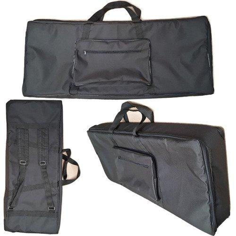 Capa Bag Master Luxo Teclado Roland Jupter 80 Nylon Preto