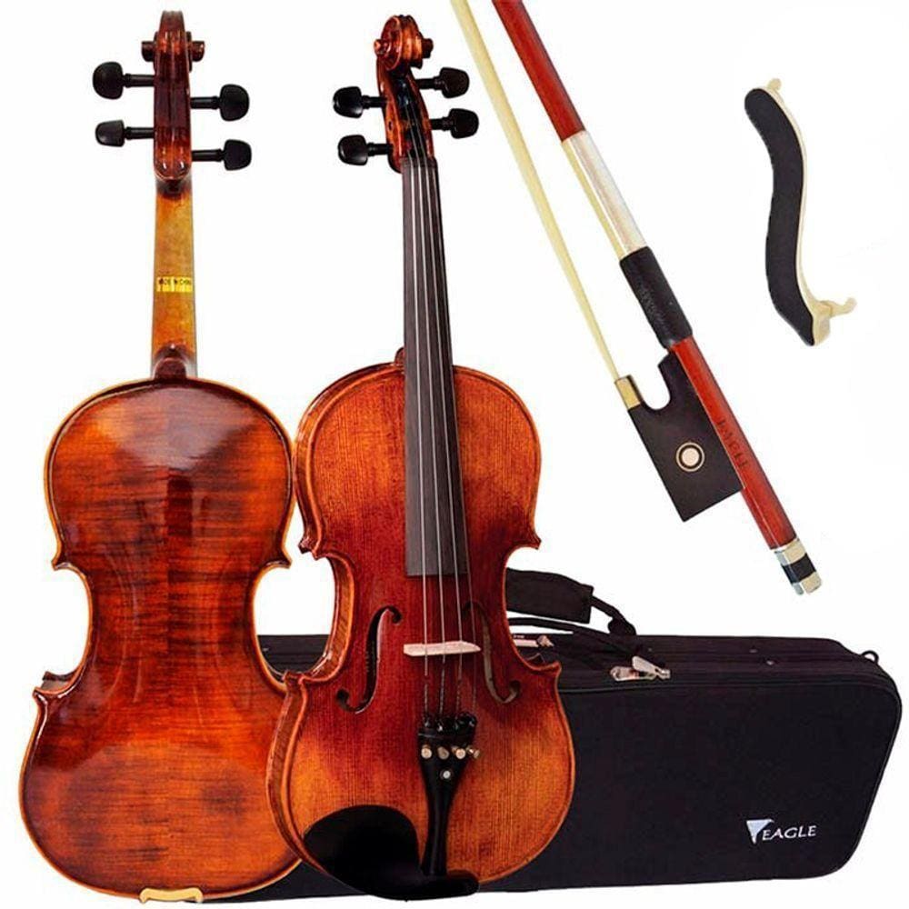 Violino Envelhecido 4/4 Vk644 Eagle Showroom