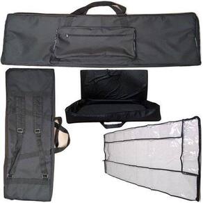 Capa Master Luxo Teclado Nord Electro 5D61 Preto + Cobertura
