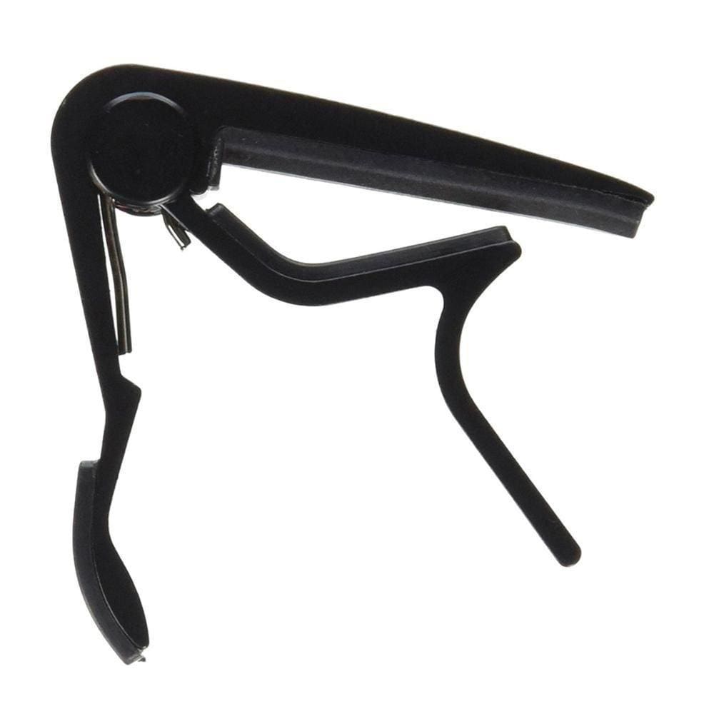 Capotraste Para Violão E Guitarra Capo Dolphin Preto Delrin