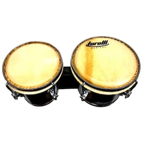 Bongo De Madeira Natural 7X8 Torelli Tb011 Profissional