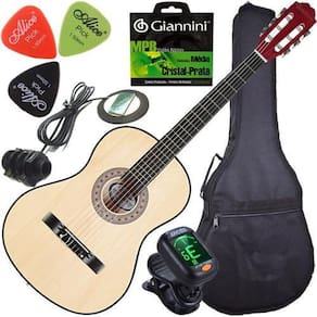 Kit Violão Eletroacústico + Capa Nylon Waldman