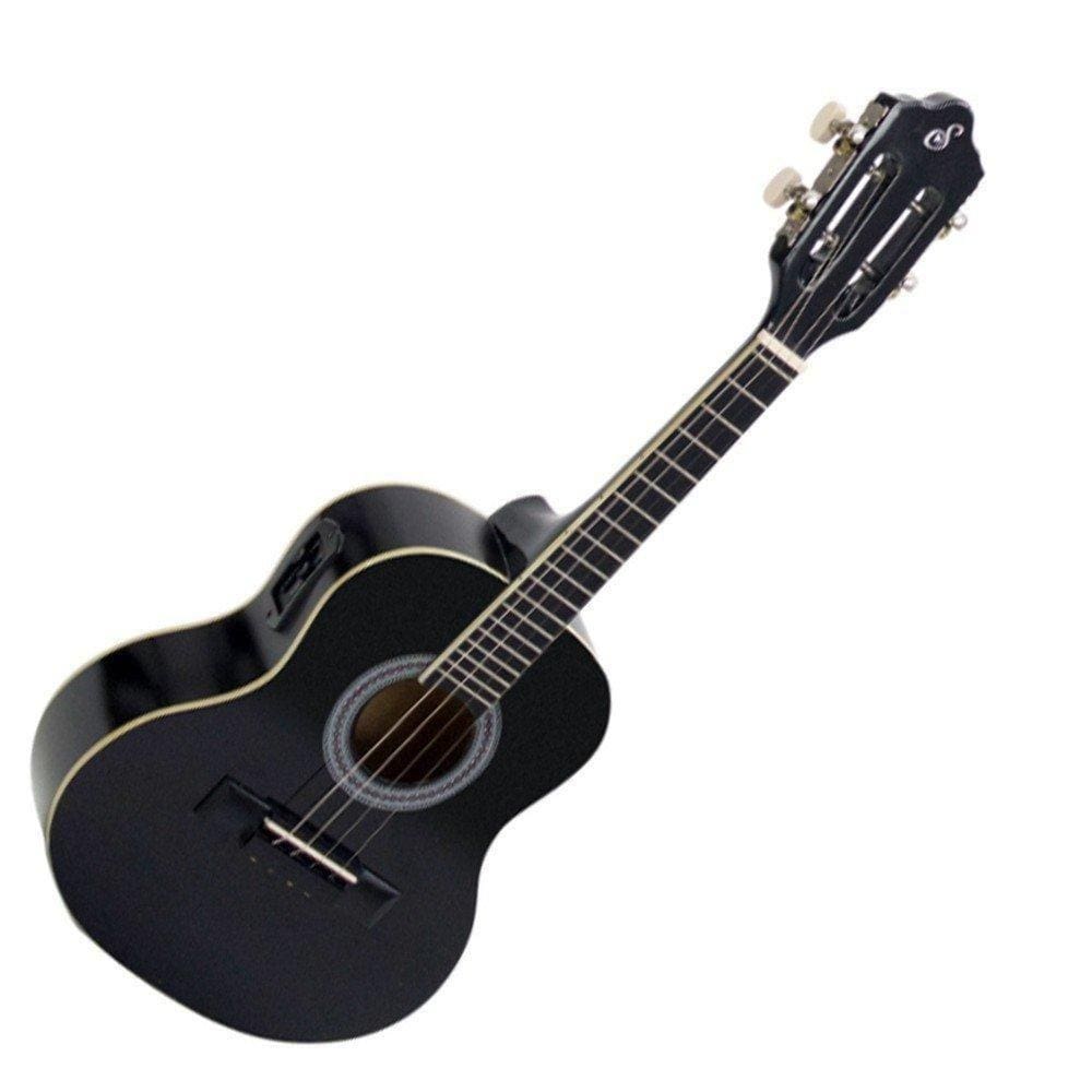 Cavaquinho Cavaco Giannini Cs14 Ep Bk Preto Com Eq Passivo