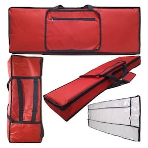 Kit Capa Piano Master Luxo Roland Fp10 Vermelho + Cobertura