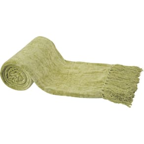 Manta Sofá Chenille Vizapi 120X180Cm Vz0808 Verde