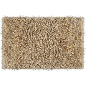 Tapete Quarto Retangular Vizapi Agra 100X150Cm Bege Linen