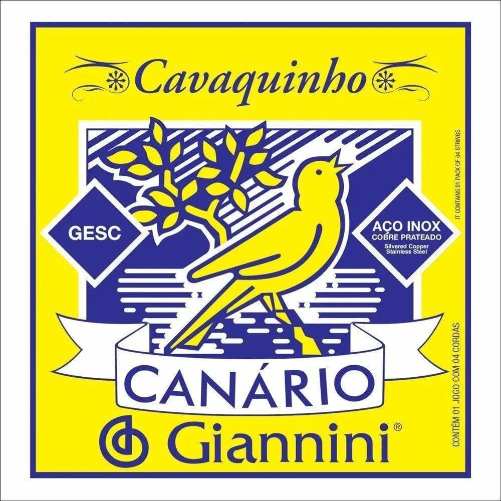 Encordoamento Cavaco Giannini Canario Gesc Com Chenilha