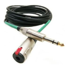 Cabo Extensor Fone Ouvido P10 X Jack P10 Fêmea 5 Metros