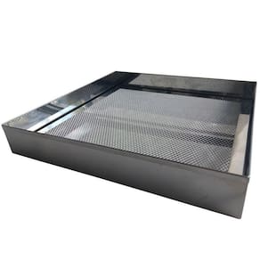 Escorredor De Gordura Para Salgados 30x30x6cm Rapida