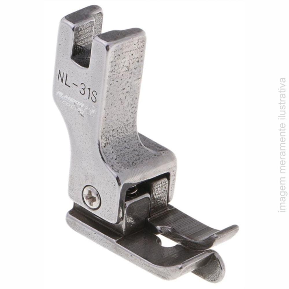 Calcador Costura Reta Compendador Com Guia Fixo Lado Esquerdo - Nl-31S