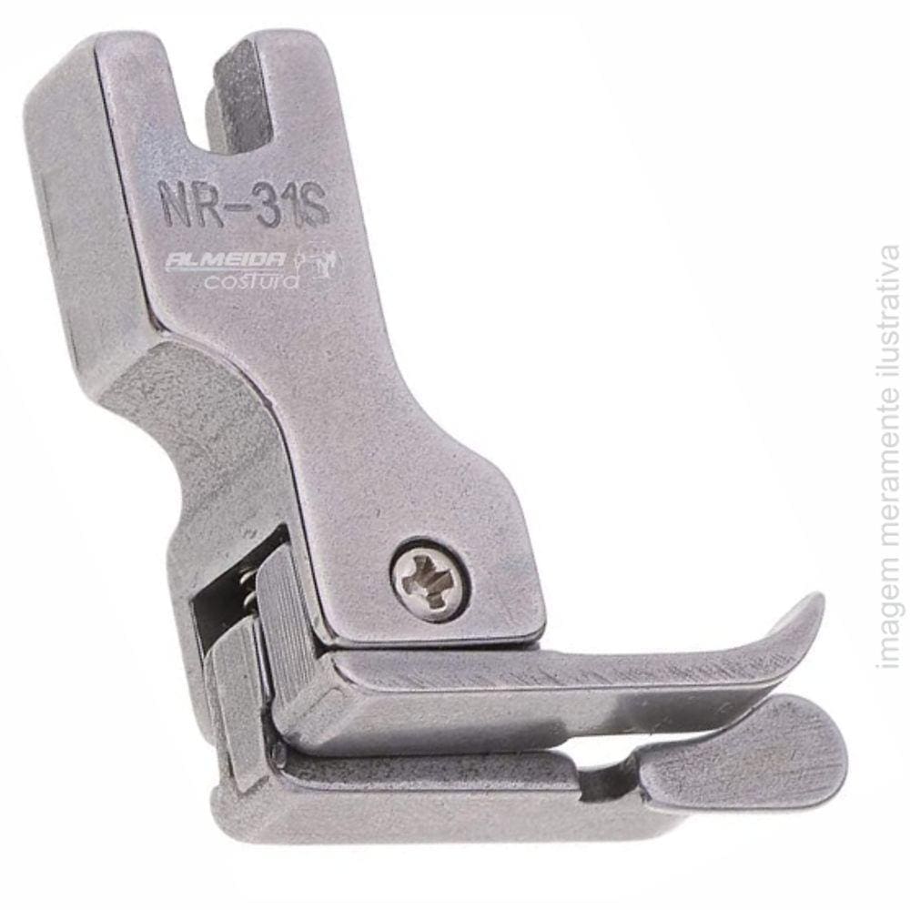Calcador De Costura Reta Com Compendador E Guia Fixo Lado Direito - Nr-31S