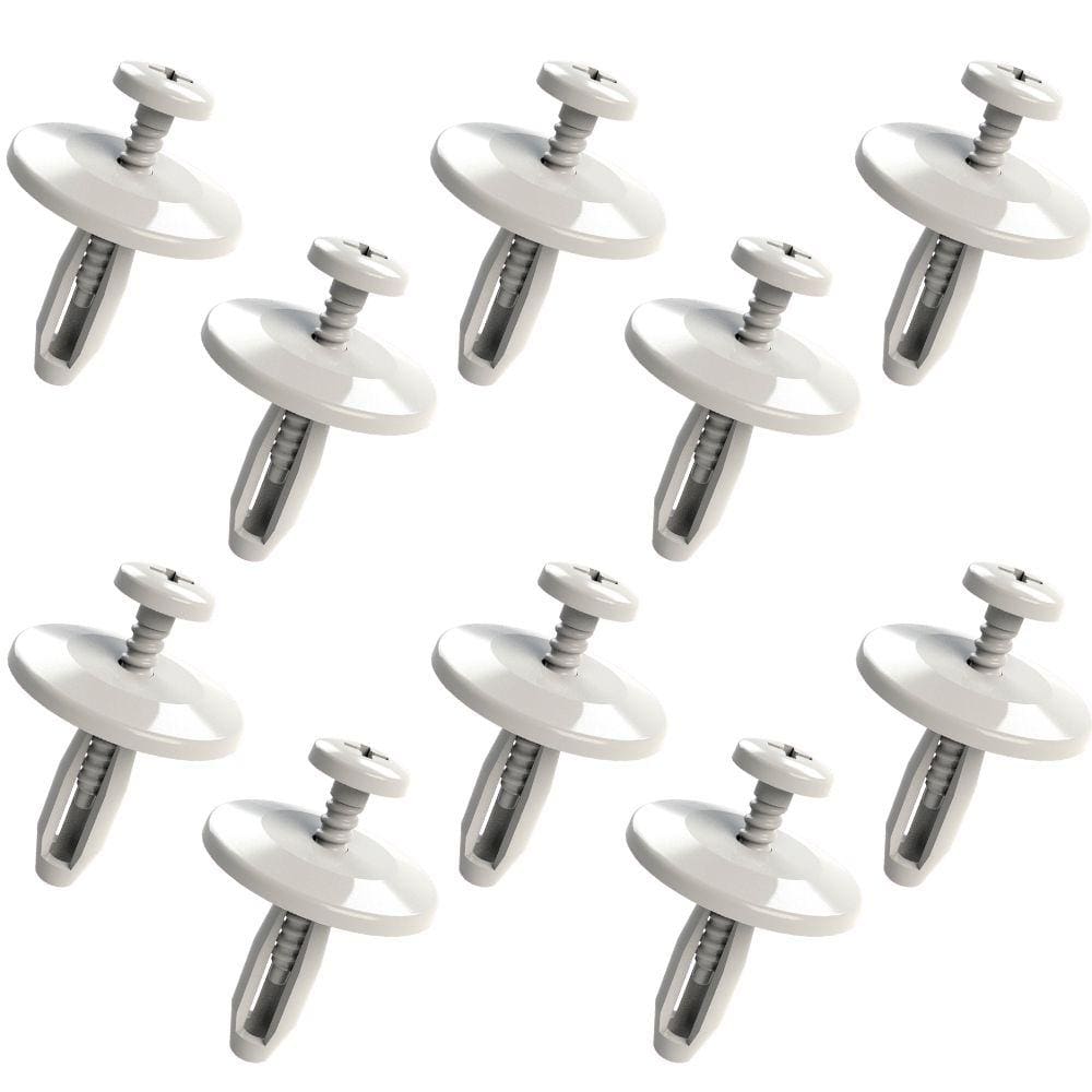 Kit 10 Grampos Presilhas Maior Gelo Para Forro Teto Cabine Scania Série 2 E Série 3 T112 T113 R113 P93