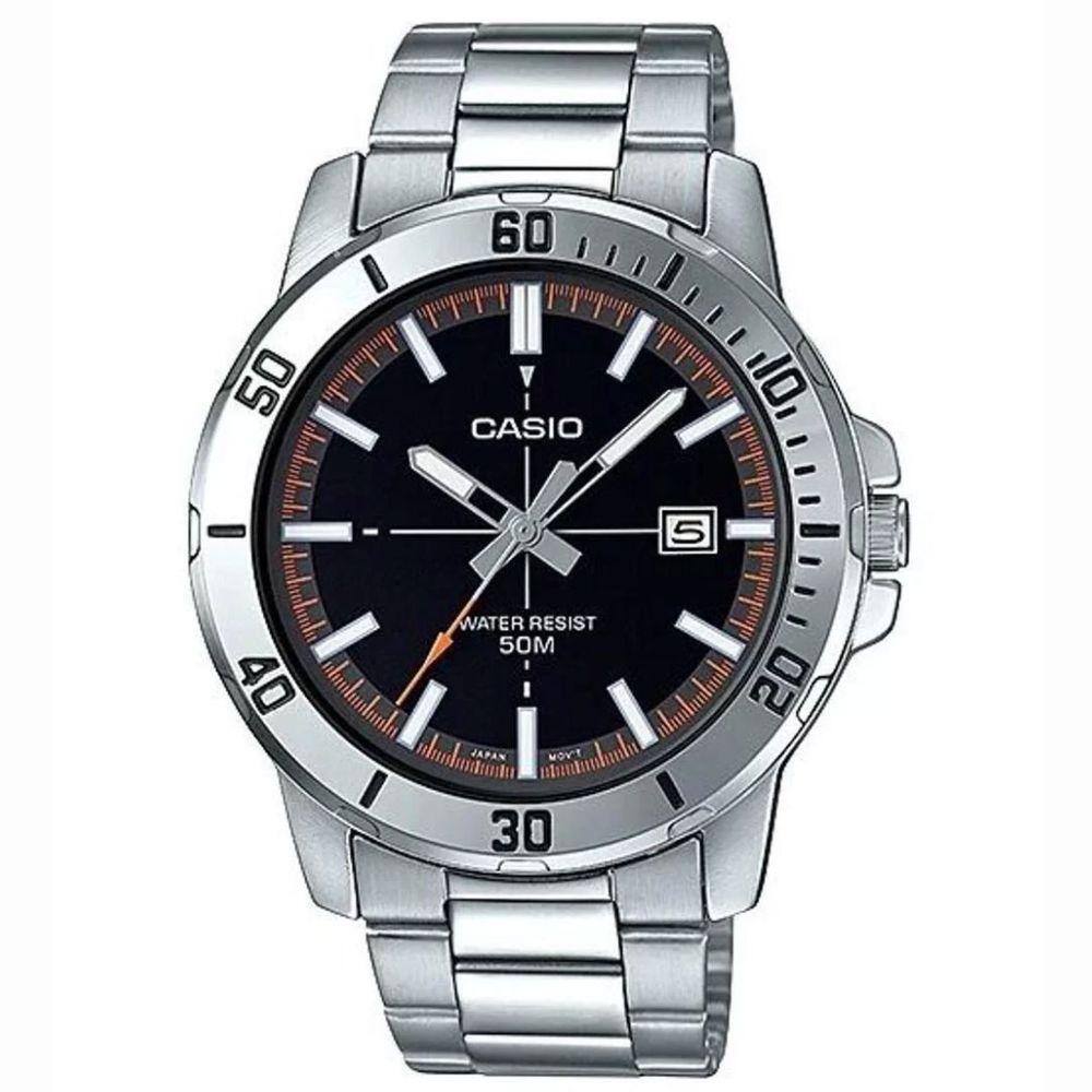 Relógio CASIO Masculino MTP-VD01D-1E2VUDF Analógico Prata