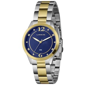 Relógio Lince Feminino Ref: Lrt4812l38 D2sk Casual Bicolor