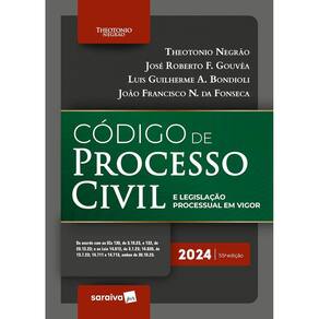 Código de Processo Civil e Legislação Processual - 55ª ed.
