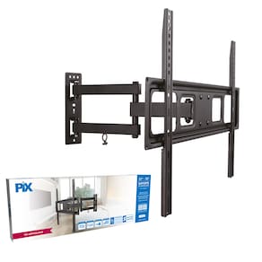 SUPORTE TV TRI-ARTICULADO 37" A 70" 35KG PRETO PIX PX-06