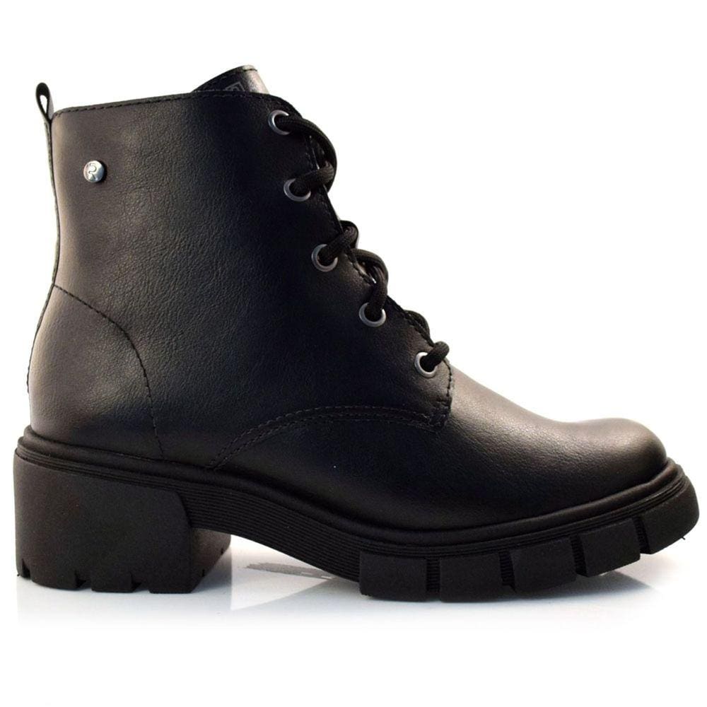 Bota Coturno Casual Preto Ramarim 23-11121