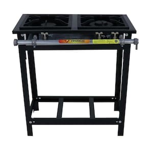 Fogão a Gás Industrial Extra 2 Queimadores 1 Duplo com Pé E2D1P - Venâncio