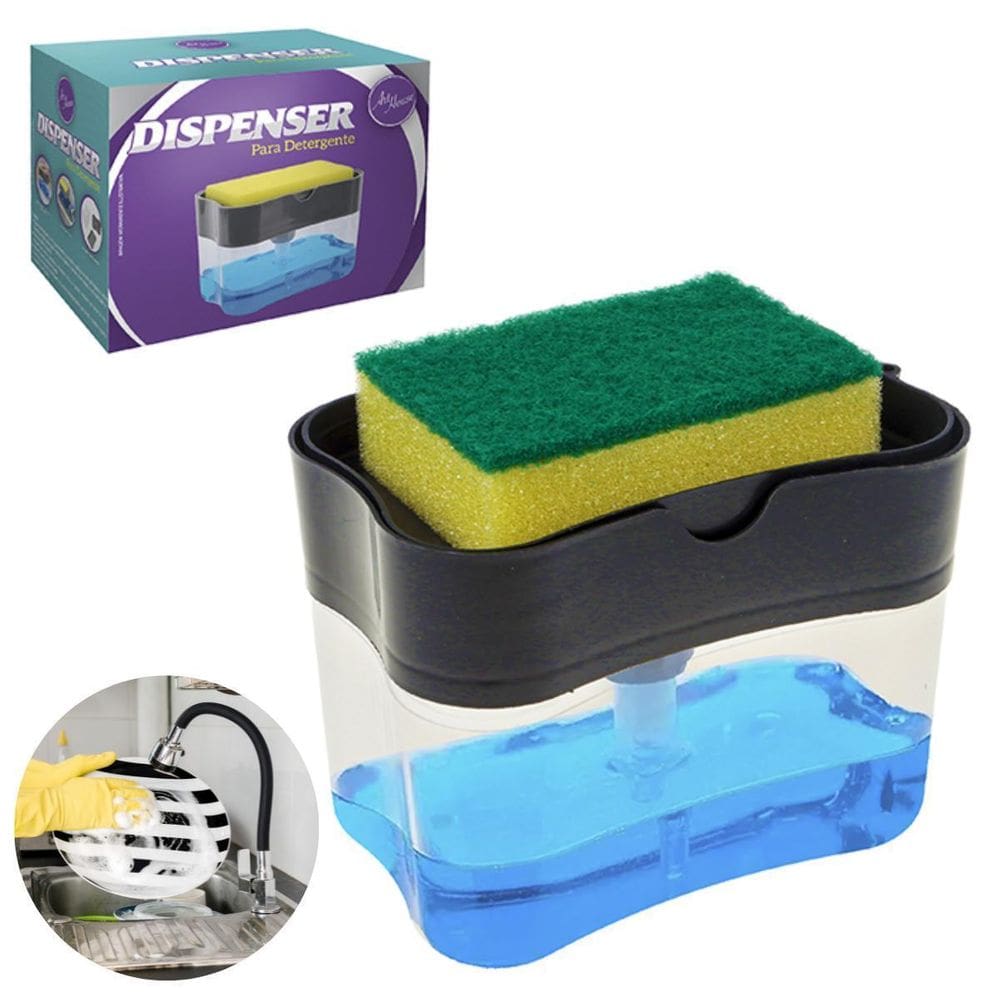 Dispenser Detergente 2 em 1 Joy - 700ml