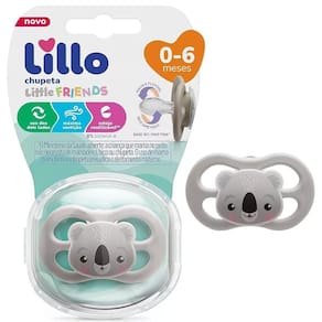 Chupeta Little Friends 0-6meses Guaxinim Lillo