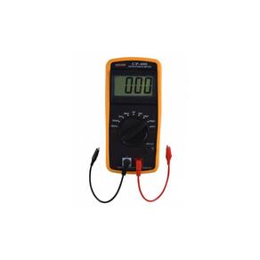 Capacímetro Digital Escala 200Pf A 20Mf Tela Reclinável Ajuste Zero Holster Cp-400 Portátil Certificado Calibração Rbc