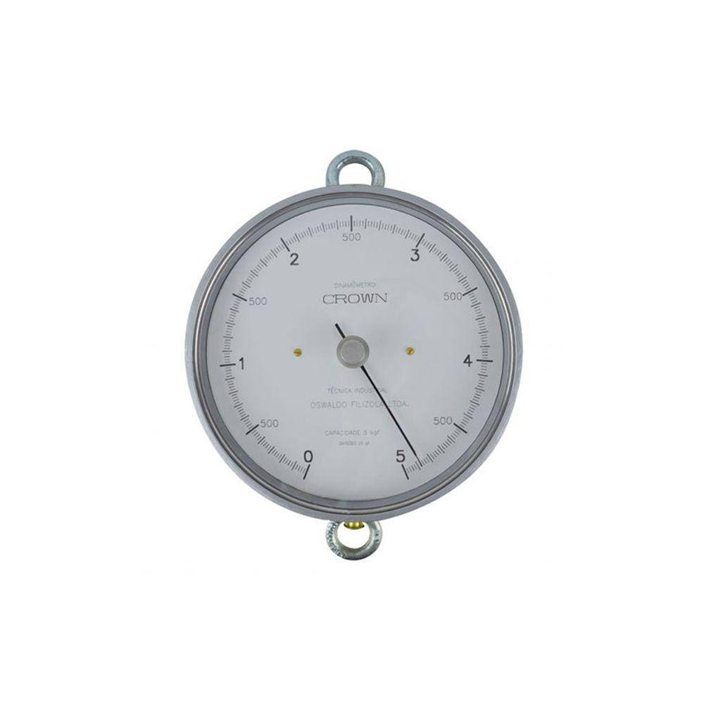 Dinamômetro Circular Força Analógico 0 A 1Kg Divisão 5Gf Tração Alumínio Ar-1 Portátil Instrutherm Com Certificado