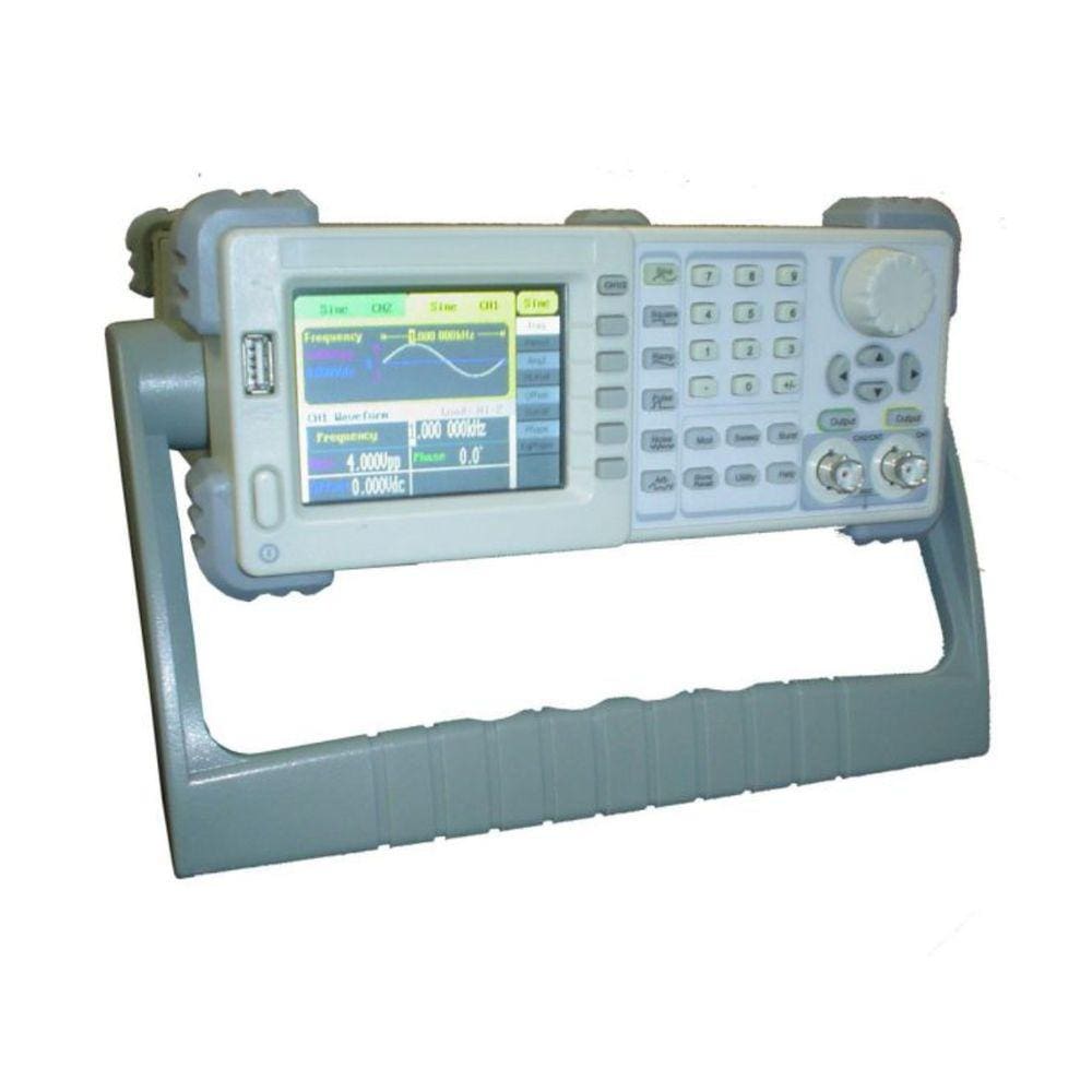 Gerador Funções Digital Largura 20Mhz Ondas Arbitrárias 2 Canais Frequencímetro Gf-400 Instrutherm Software Certificado