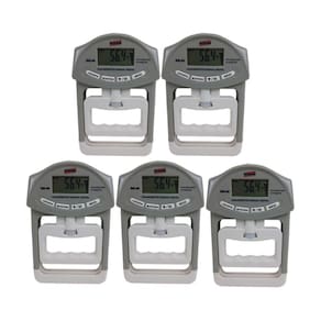 Kit 5 Dinamômetro Digital Faixa 0 A 90Kg Manual Graduação 0.1Kg Mão Dm-90 Portátil Instrutherm