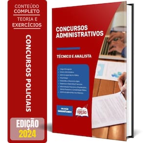 Apostila Gabaritando 2024 Concursos Administrativos Técnico