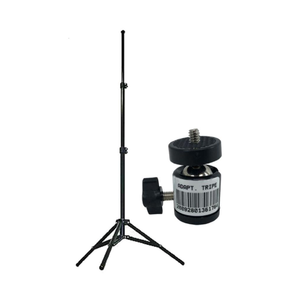 Kit Tripé Suporte Trp-100 Aço Adaptador Rosca 3/8 Bolsa Utilizado Medidor Stress Térmico Tgd-100/200/300/400 Instrutherm