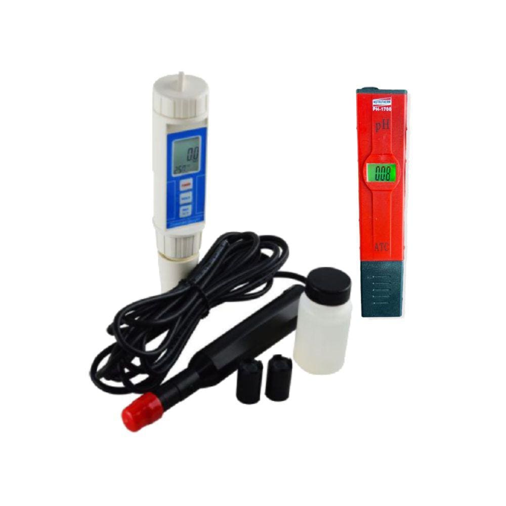 Kit Medidor Oxigênio Dissolvido Digital Mo-920 Medidor Ph Tipo Caneta Ph-1700 Portátil Instrutherm Estojo Solução