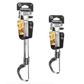 Kit 2 Pçs Pegadores Inox Massas Churrasco Salada Legumes Jjb