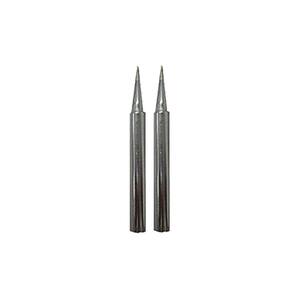 Kit 2 Ponta Ferro Pf-600 Tipo Agulha Fina 1,0Mm Utilizada Estação Solda Esd-900 Es-910 Instrutherm