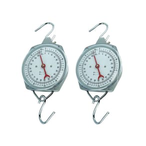 Kit 2 Dinamômetro Circular Faixa 0 A 50Kgf Indicação Analógica Tipo Relógio Ar-1050 Portátil Instrutherm