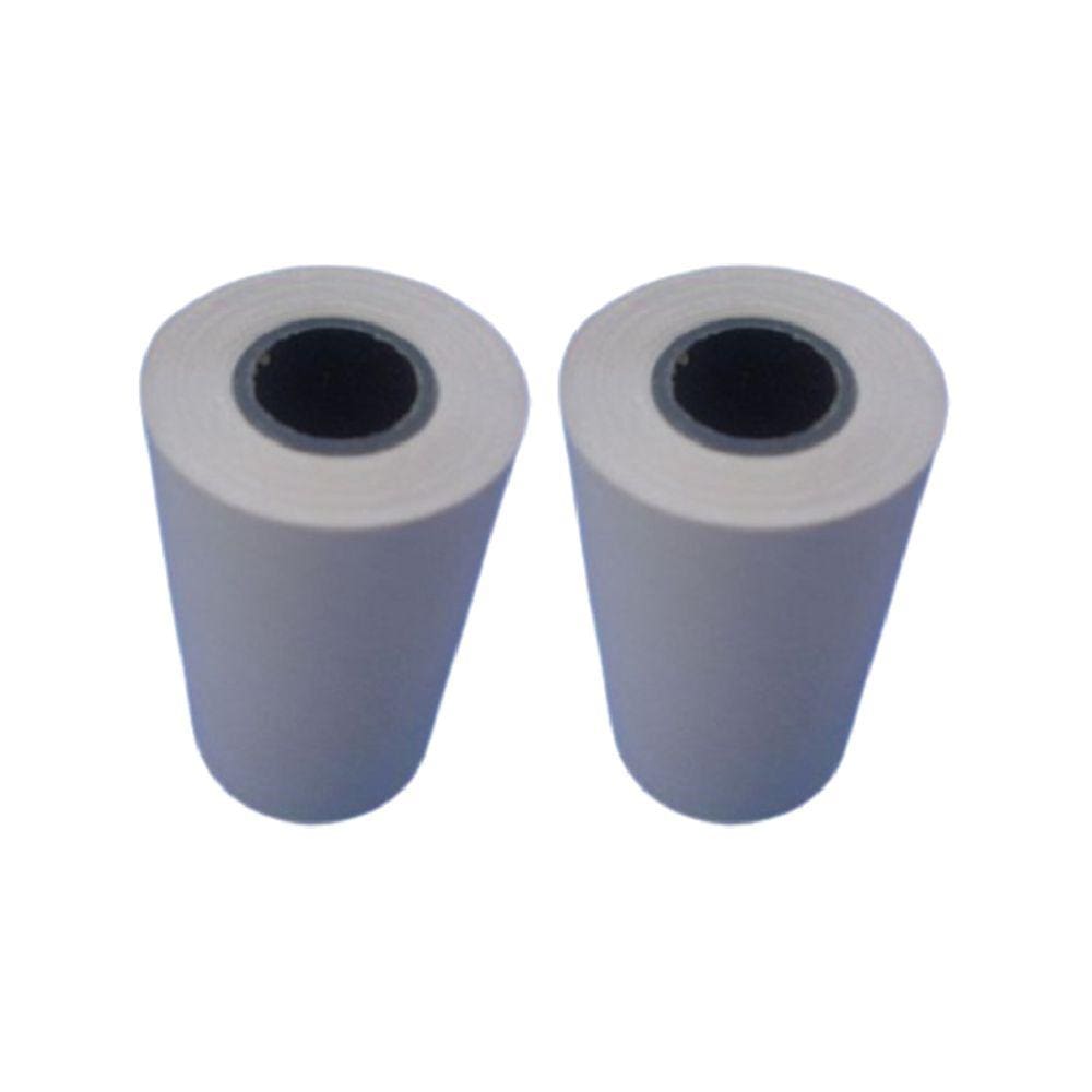 Kit 2 Rolo Papel Impressão 19x7x4 Utilizado Impressora Bfd-60 Pr-100/200/300/400/500 Instrutherm