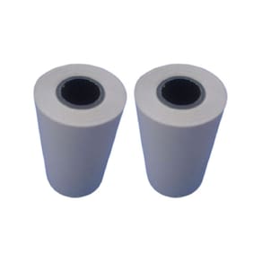 Kit 2 Rolo Papel Impressão 19x7x4 Utilizado Impressora Bfd-60 Pr-100/200/300/400/500 Instrutherm