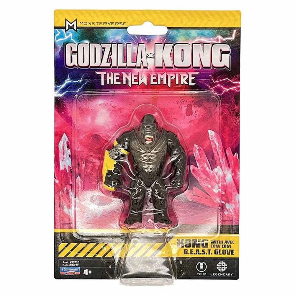 Boneco KONG com Luva B.e.a.s.t. de 7 CM Godzilla VS KONG SUNNY 3556