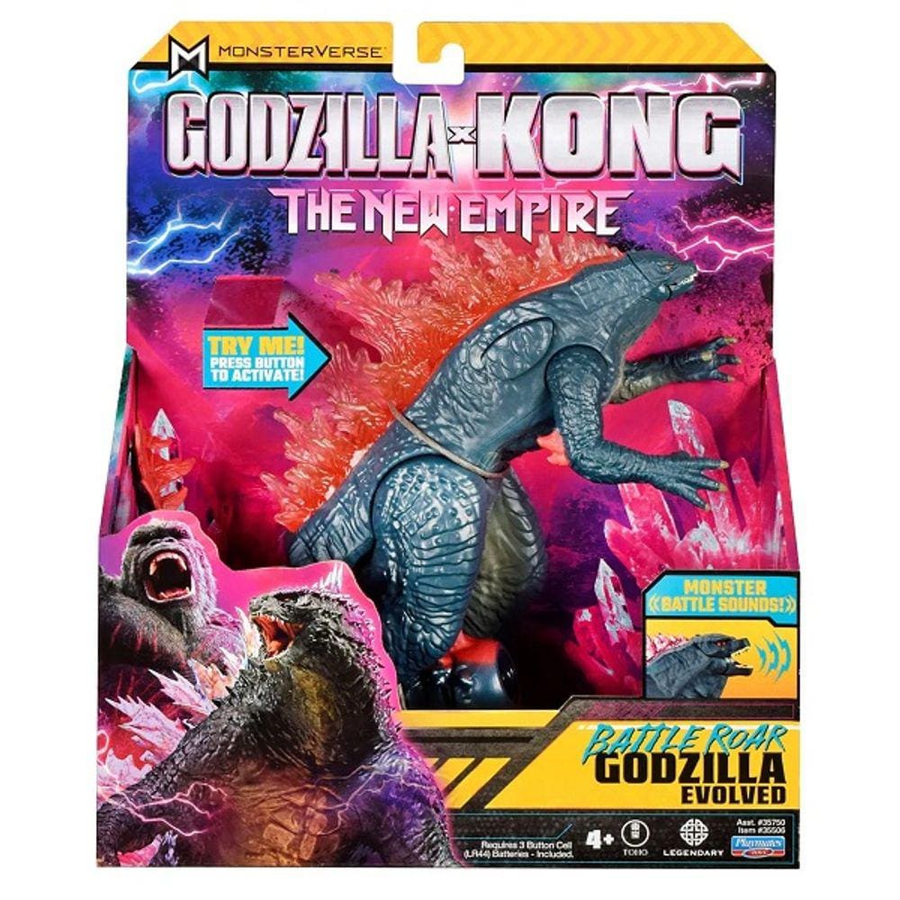 Boneco Godzilla Evoluido de 17CM com Som Godzilla VS KONG SUNNY 3557