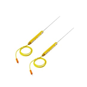 Kit 2 Sensor Imersão Tipo K Temperatura -70 A 850C° Precisão 0,5% S-03k Portátil Instrutherm