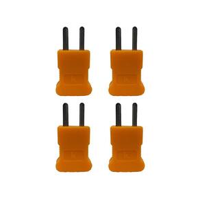 Kit 4 Conector Mini Tipo K Macho Adaptador Utilizado Sensor S-01K A S-09K Instrutherm