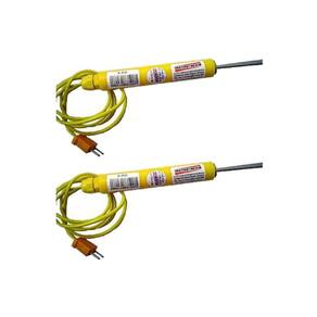 Kit 2 Sensor Superfície Mola Limite Temperatura -70 A 300ºC S-01k Portátil Instrutherm
