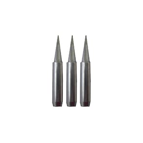 Kit 3 Ponta Ferro Pf-130 Fenda 1,2mm Utilizada Estação Solda Es-915 Esd-905 Instrutherm