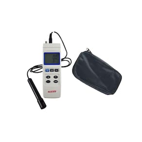 Kit Medidor Ph Digital Sensor Condutividade Oxigênio Salinidade Tds Dureza Ph-1500 Portátil Estojo Transporte Es-01