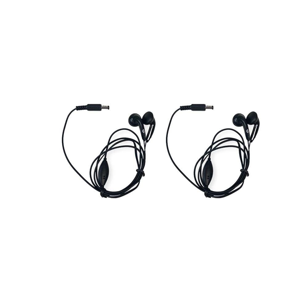 Kit 2 Fone Ouvido Fêmea Utilizado Detector Metais Dm-500/600 Versão Antiga Instrutherm