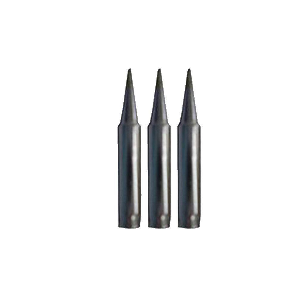 Kit 3 Ponta Ferro Pf-330 Tipo Média 5Mm Fenda Utilizada Estação Solda Esd-905 Es-915 Instrutherm